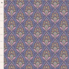 Load image into Gallery viewer, Tilda - 100571 - Sanctuary -  Purple - Flowers Geometric
